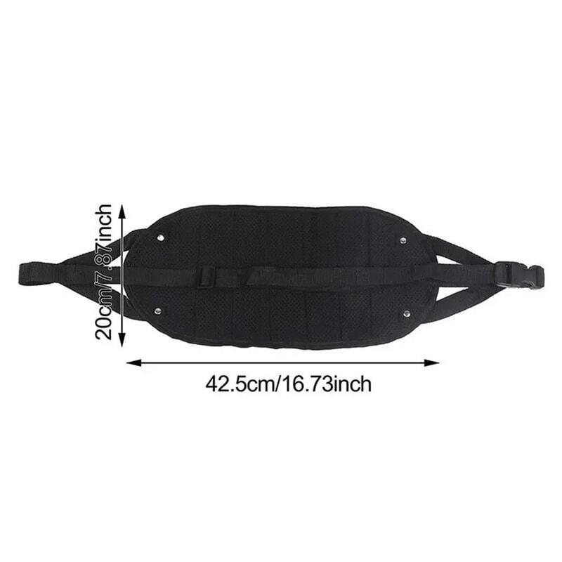 Premium Memory Foam Footrest Hammock Comfy Hanger Travel Airplane Foot Swing Chair 4