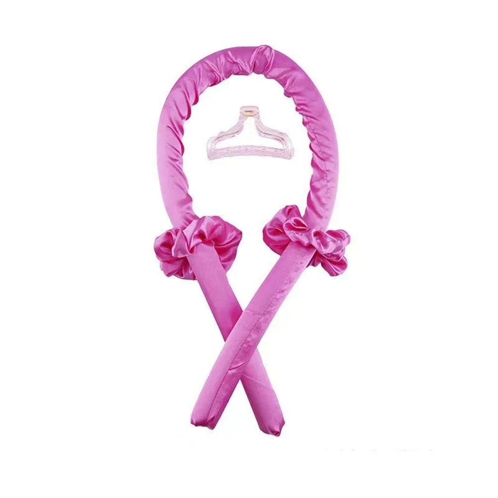 Heatless Curling Rod Headband Soft Hair Curlers Clip Hair Styling Tools Set 5