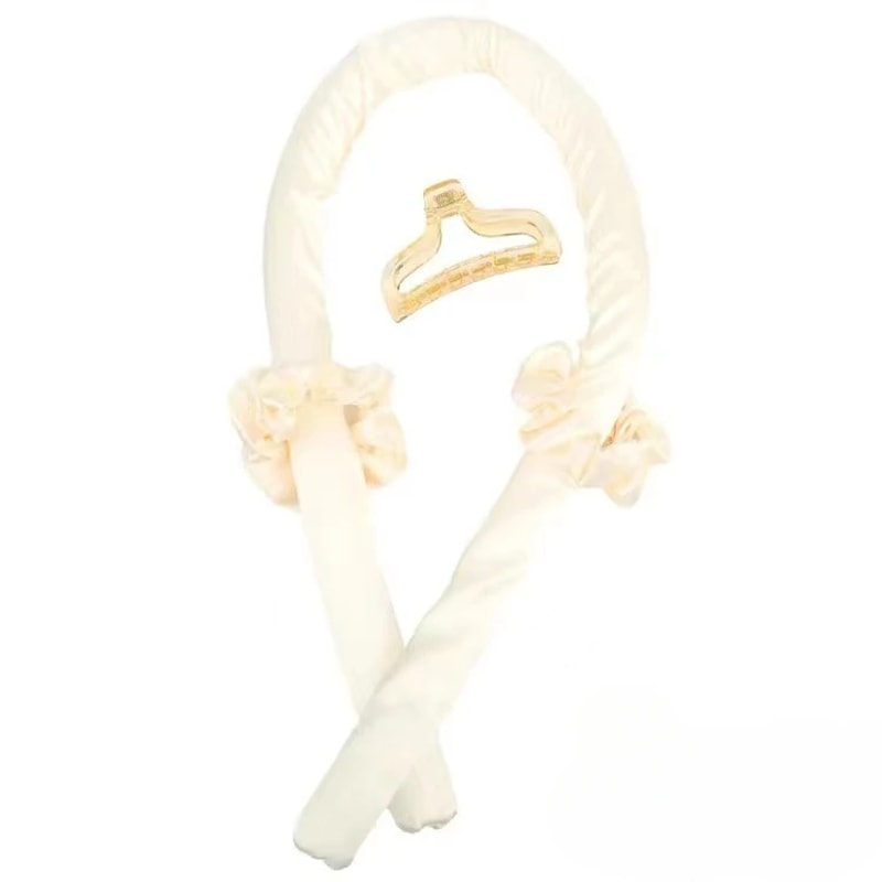 Heatless Curling Rod Headband Soft Hair Curlers Clip Hair Styling Tools Set 6