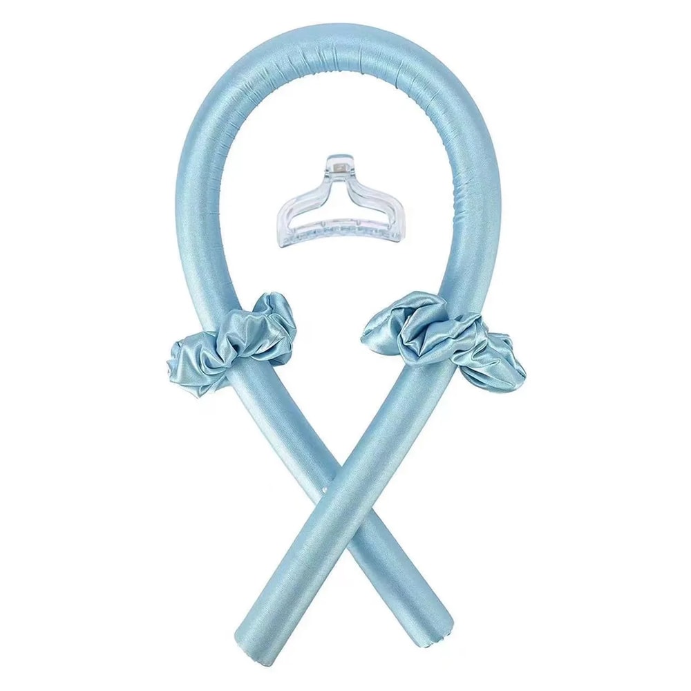 Heatless Curling Rod Headband Soft Hair Curlers Clip Hair Styling Tools Set 7