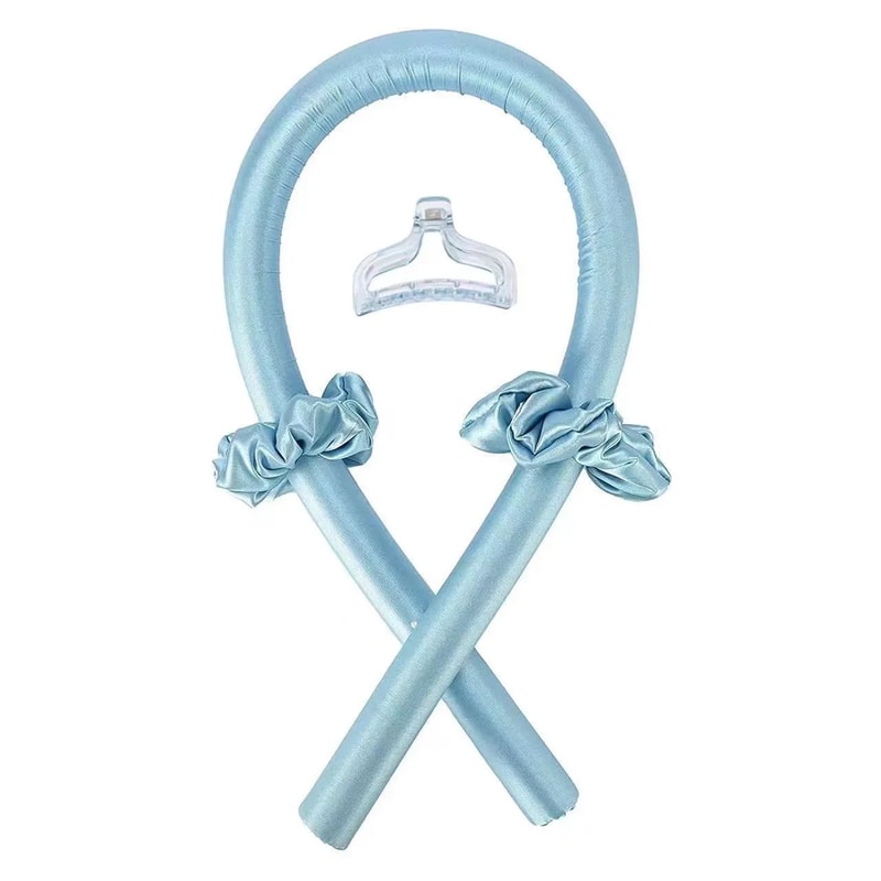 Heatless Curling Rod Headband Soft Hair Curlers Clip Hair Styling Tools Set 7