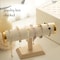 New T Bar Jewelry Display Stand Chain Hairband Watch Necklace Bracelet Holder Fashion Woman Gold St 2