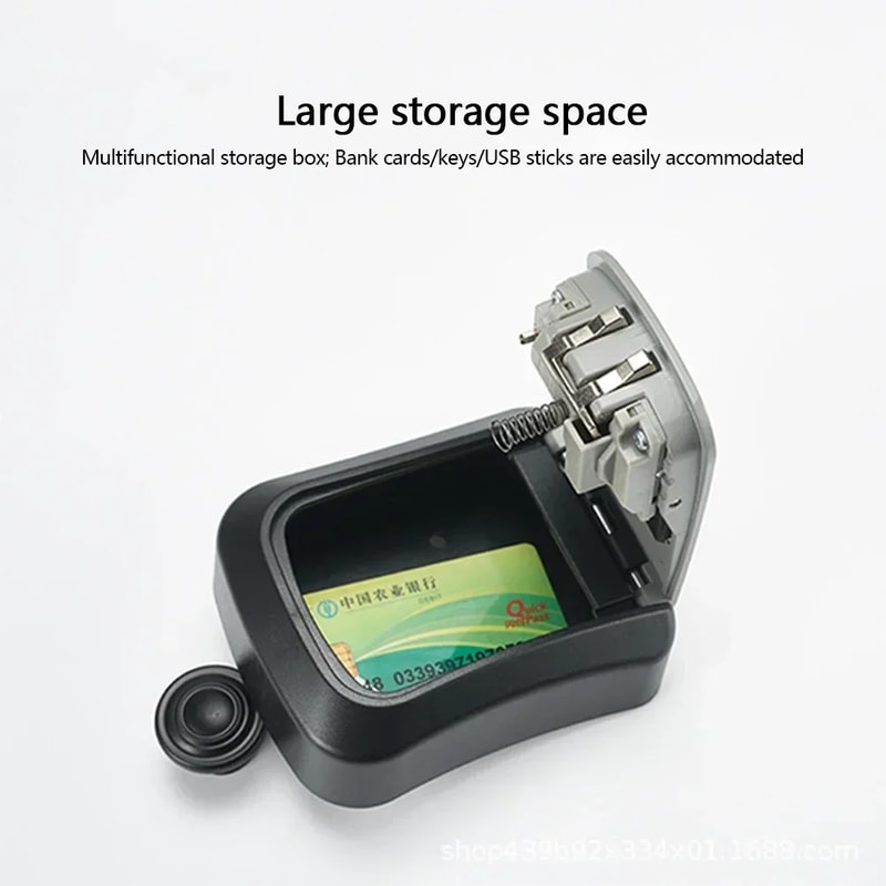 Wall Mounted Password Key Box Secure Durable Anti Theft Home Storage Management 1
