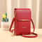 Luxury Women Shoulder Bags Crossbody Purse With Soft Leather Strap Touch Screen Cell Phone Wallet 9
