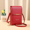 Luxury Women Shoulder Bags Crossbody Purse With Soft Leather Strap Touch Screen Cell Phone Wallet 9