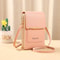 Luxury Women Shoulder Bags Crossbody Purse With Soft Leather Strap Touch Screen Cell Phone Wallet 11