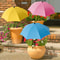 Weatherproof Sun Shade Cloth Umbrella Plant Shade With Metal Stake Outdoor Flowers And Potted Plant 1