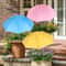 Weatherproof Sun Shade Cloth Umbrella Plant Shade With Metal Stake Outdoor Flowers And Potted Plant 2