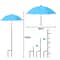 Weatherproof Sun Shade Cloth Umbrella Plant Shade With Metal Stake Outdoor Flowers And Potted Plant 7