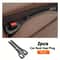 Pair Car Seat Gap Filler Universal Side Seam Plug Leak Proof Storage Organizer For Interior 5