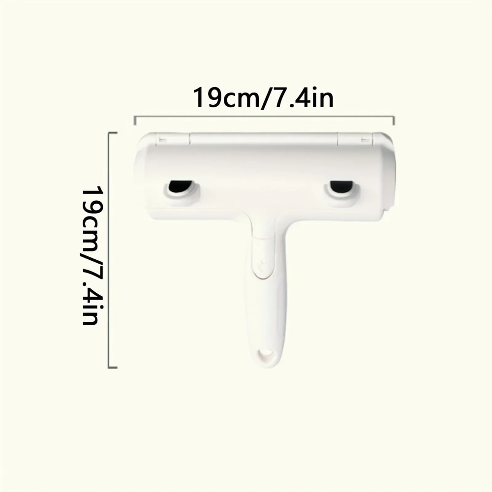 Portable Cat Dog Hair Removal Brush Large Pet Fluff Roller Washable Self-cleaning Reusable Lint Furniture Sofa Cleaning