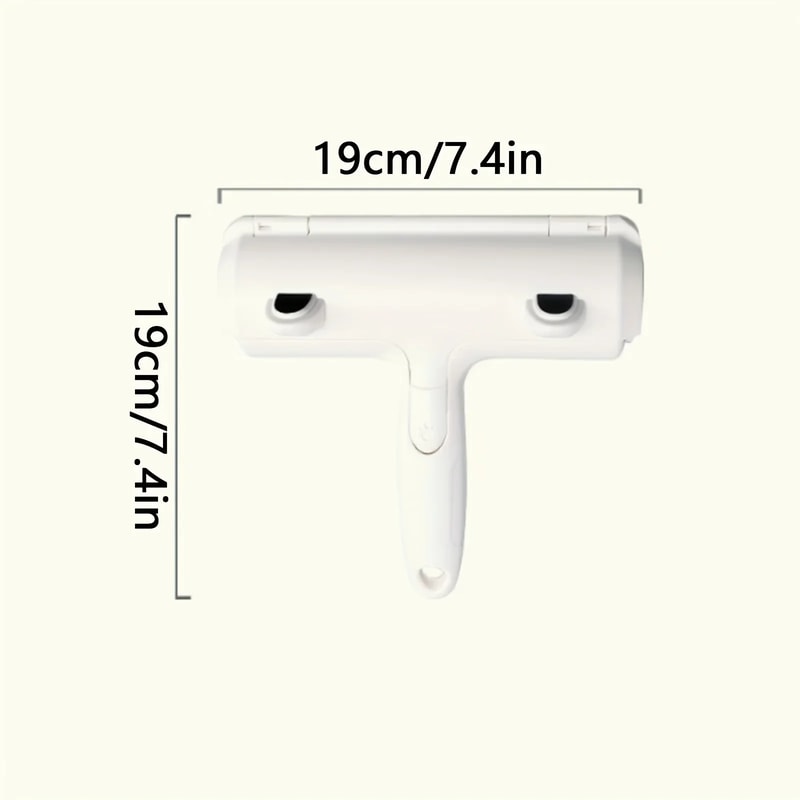 Portable Cat Dog Hair Removal Brush Large Pet Fluff Roller Washable Self-cleaning Reusable Lint Furniture Sofa Cleaning