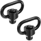 Heavy Duty QD Sling Swivel Mount Quick Detach Push Button Swivels Rotatable For Two Point Sling Eas 0