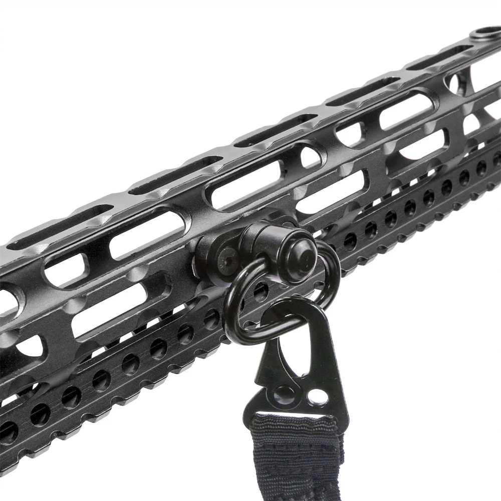 Heavy Duty QD Sling Swivel Mount Quick Detach Push Button Swivels Rotatable For Two Point Sling Eas 3