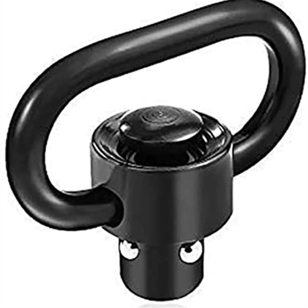 Heavy Duty QD Sling Swivel Mount Quick Detach Push Button Swivels Rotatable For Two Point Sling Eas 4