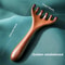 AntiStatic Sandalwood Massage Comb Wooden Brush Head Acupoint Massage GuaSha Tool For Neck And Body 7