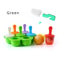 Reusable Ice Cream Mold Silicone Popsicle Tray Non Stick Ice Cube Tray Homemade Food For Kids Mini 8