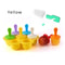 Reusable Ice Cream Mold Silicone Popsicle Tray Non Stick Ice Cube Tray Homemade Food For Kids Mini 10