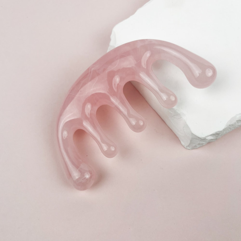 Practical Head Massage Comb FiveTooth Meridian Tool For Home Relaxation 5