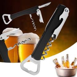 beer and red wine bottle opener plastic multi functional wine opener