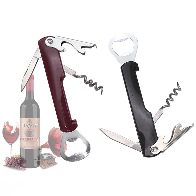 Beer And Red Wine Bottle Opener Plastic Multi Functional Wine Opener