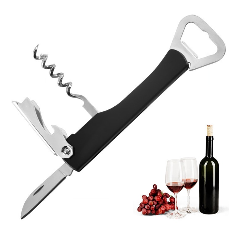 Beer And Red Wine Bottle Opener Plastic Multi Functional Wine Opener