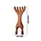 Sandalwood Deer Antlers Scalp Massager Comb Gua Sha Comb For Facial Massage Meridians Dredging Hair 5