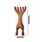 Sandalwood Deer Antlers Scalp Massager Comb Gua Sha Comb For Facial Massage Meridians Dredging Hair 5