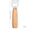 Wooden Handle Beer Bottle Opener Stainless Steel Commercial Bottle Opener 4