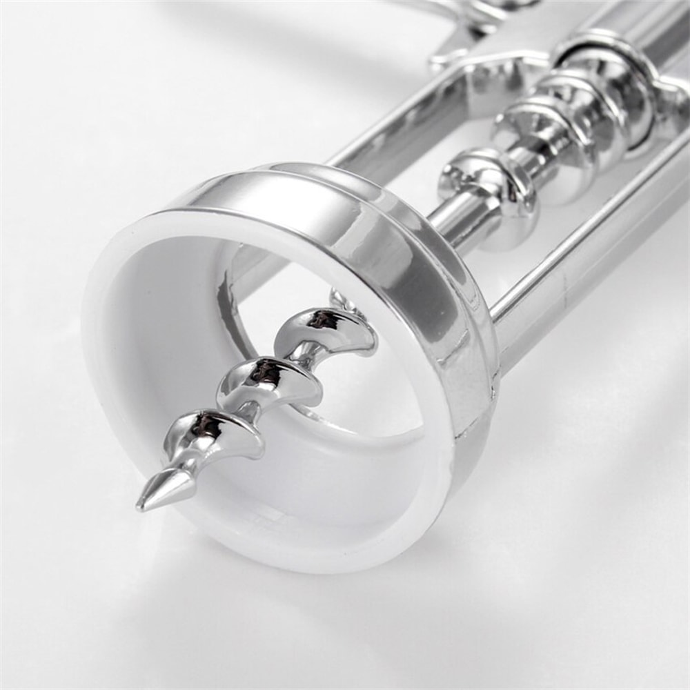 Multifunctional Wine Opener Premium Winged Corkscrew Bottle Opener Zinc Alloy Cork Remover 4