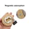 Portable Beer Bottle Opener Round Bamboo Fridge Magnet For Wedding Home Bar Party Gadgets 2