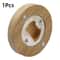 Portable Beer Bottle Opener Round Bamboo Fridge Magnet For Wedding Home Bar Party Gadgets 4