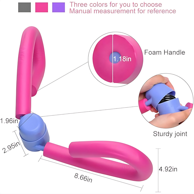 Pelvic Floor Exercise Leg Kegel Trainer Fleece Material For Home Leg Muscle Training Yoga Use 6