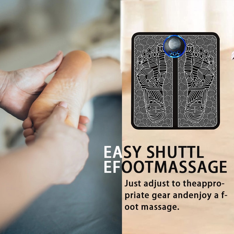 Muscle Relaxation Electric Foot Massager Pad For Fitness Trainer Outdoor Sport Home Use 2