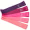 Pink Resistance Bands Set Workout Bands For Leg Butt Exercise Elastic Fitness Loop For Home Gym 5