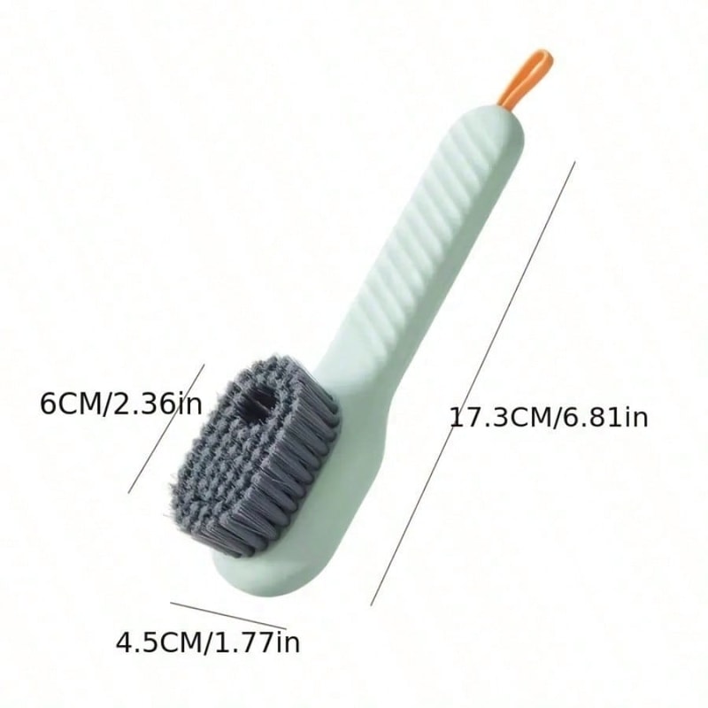 Ergonomic Soft Bristled Shoe Brush For Laundry Footwear And Home Cleaning 6