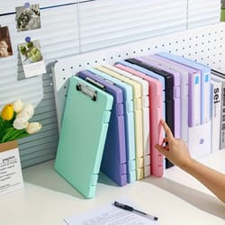 multifunctional desktop organizer color folder storage box for office use