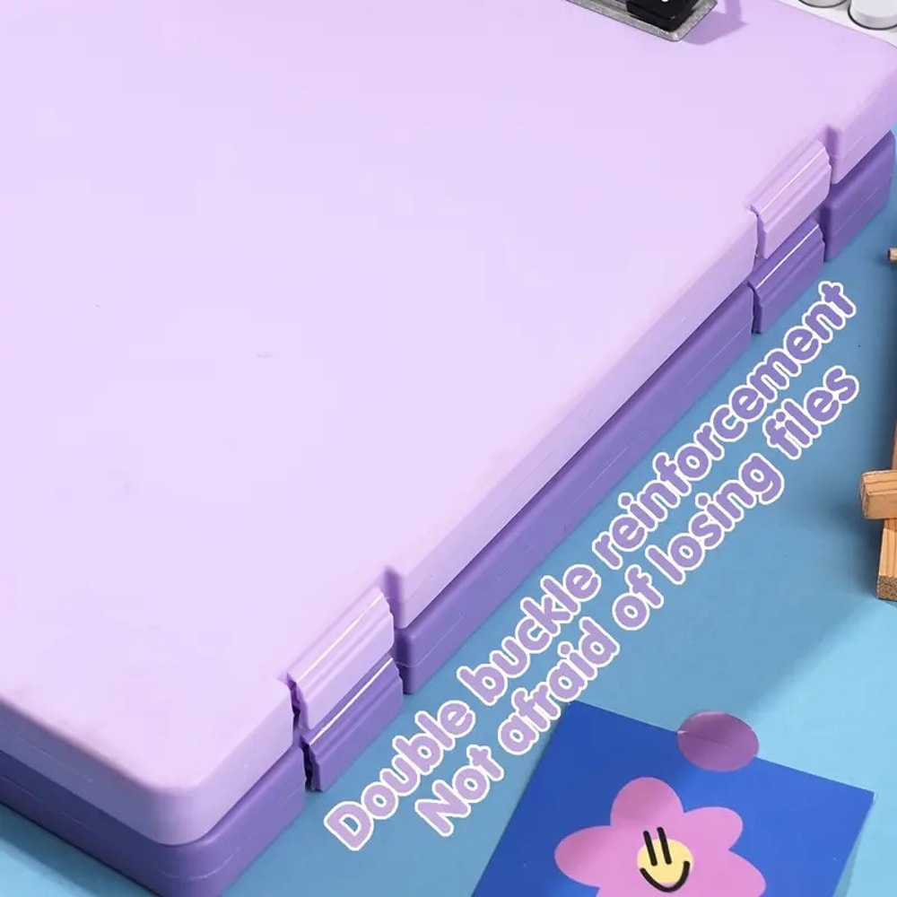 Multifunctional Desktop Organizer Color Folder Storage Box For Office Use 2