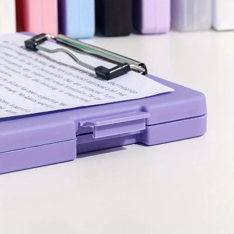 Multifunctional Desktop Organizer Color Folder Storage Box For Office Use 4
