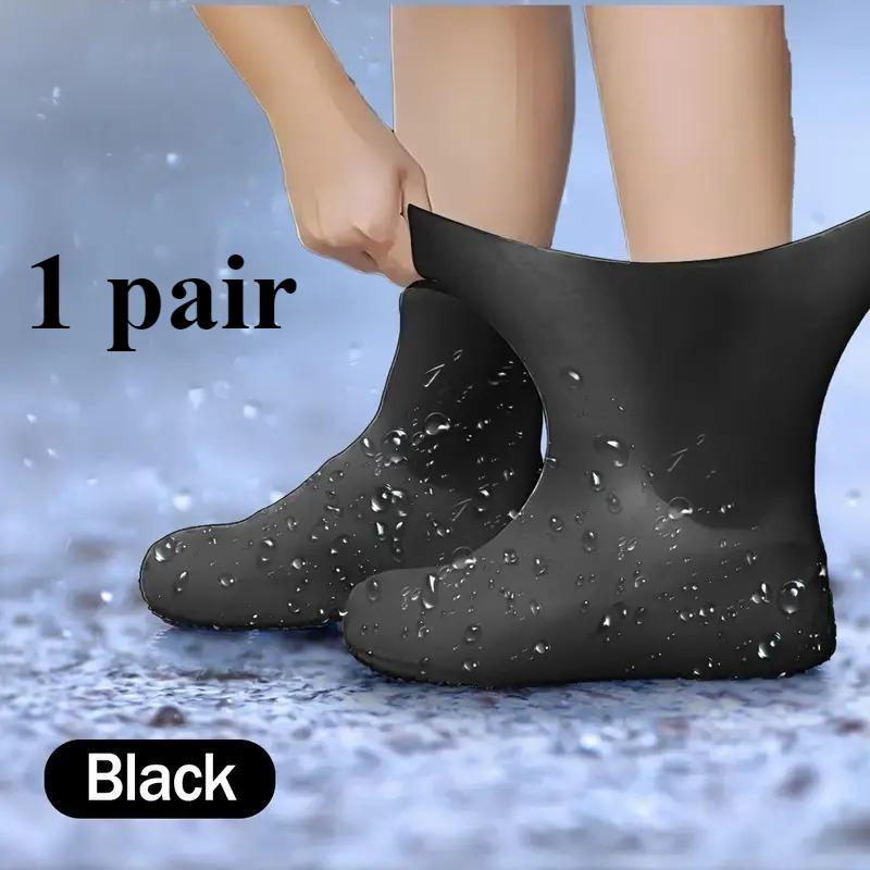 Durable Waterproof Shoe Covers Anti Slip Wear Resistant For Outdoor Hiking 4