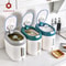Cereal Jar Rice Dispenser Kitchen Organizer And Storage Container Box For Home 0