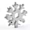 Stainless Steel Snowflake Multifunctional Tool With Bottle Opener Screwdriver Wrench 3