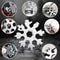Stainless Steel Snowflake Multifunctional Tool With Bottle Opener Screwdriver Wrench 2