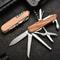 Groomsman Wedding Gift Personalized Wooden Corkscrews Wine Opener Swiss Knife Multifunctional Porta 0