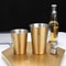 Metal Drink Cup Stainless Steel Tea Mug Coffee Tumbler Beer Mug For Bar Kitchen Office 3