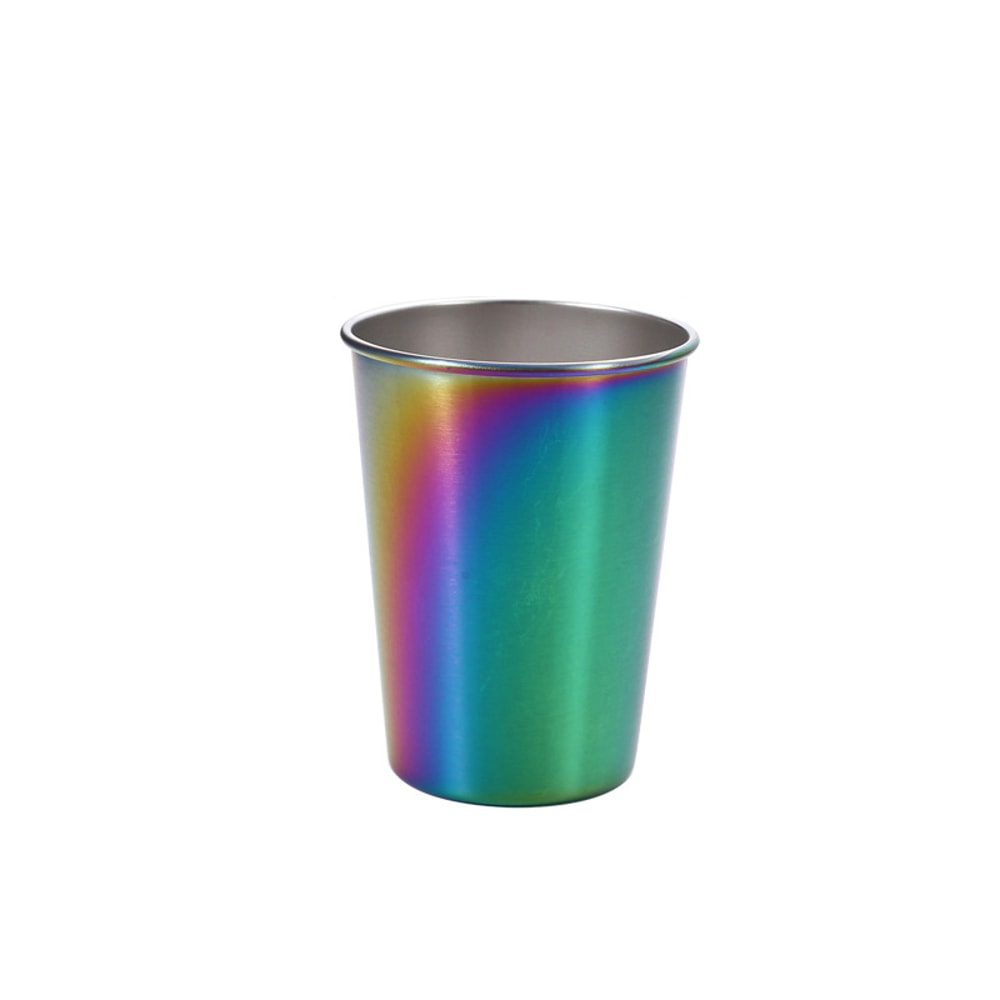 Metal Drink Cup Stainless Steel Tea Mug Coffee Tumbler Beer Mug For Bar Kitchen Office 9