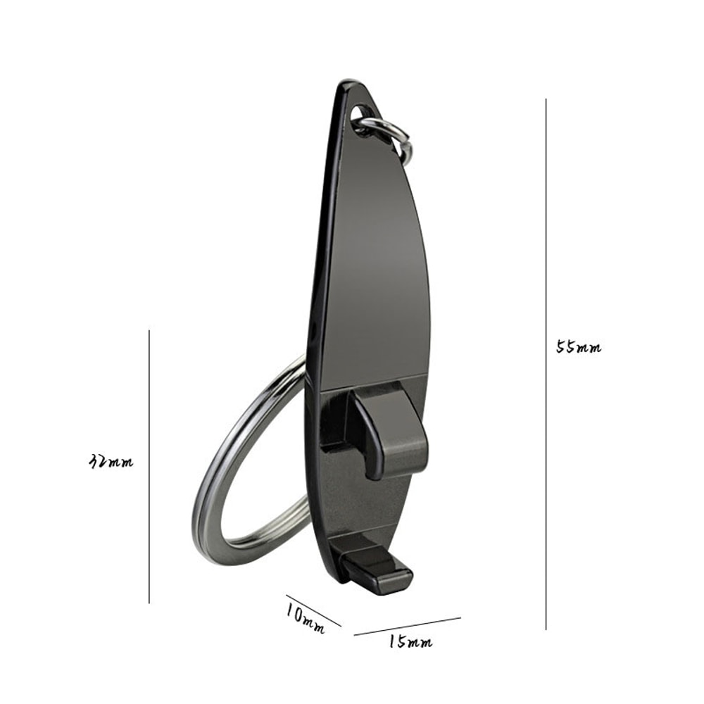 Surfboard Shaped Metal Beer Bottle Opener Keychain For Gift 5