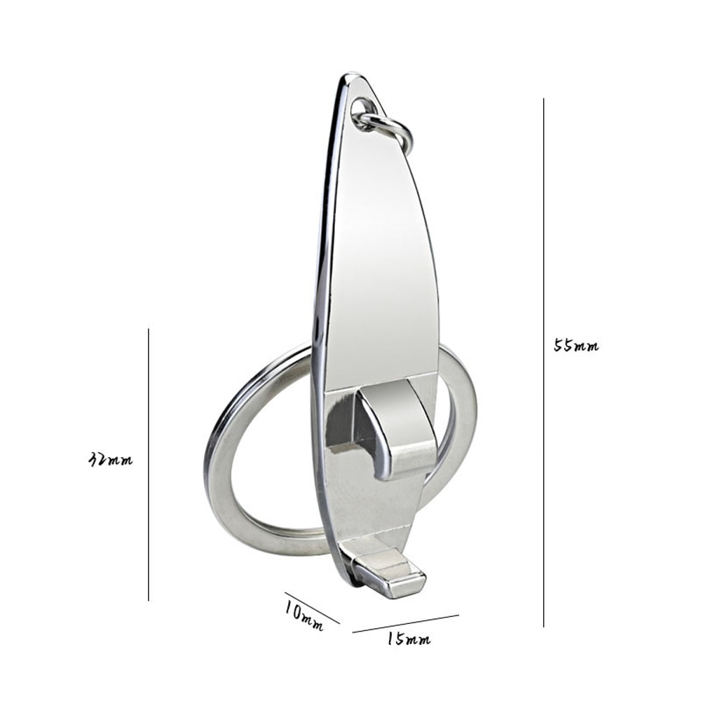 Surfboard Shaped Metal Beer Bottle Opener Keychain For Gift 7
