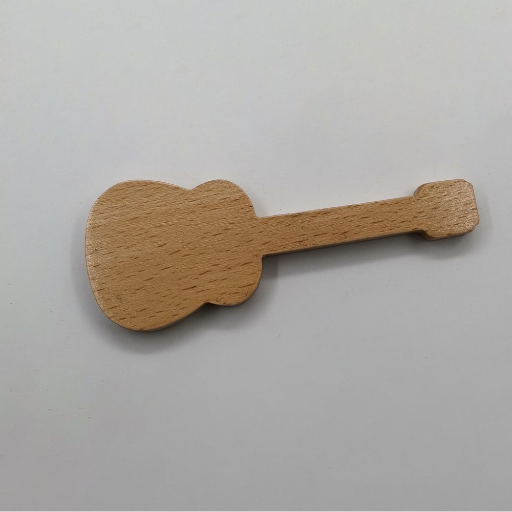 Engraving Beech Wood Guitar Bottle Opener, Wedding Gift Beer Opener, Beer Gift
