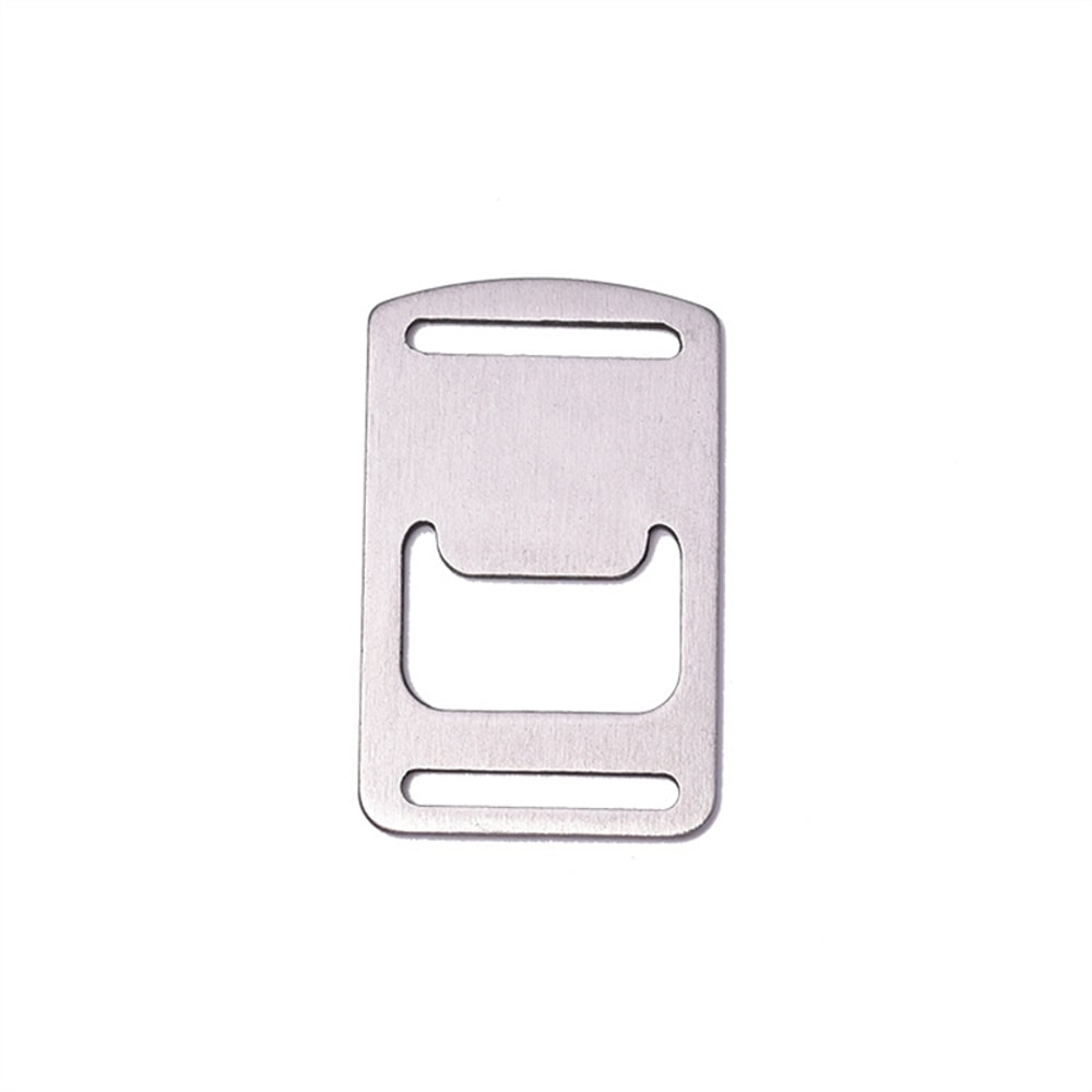 Stainless Steel Beer Bottle Opener For Outdoor Backpack Webbing Lanyard Travel Accessory 5